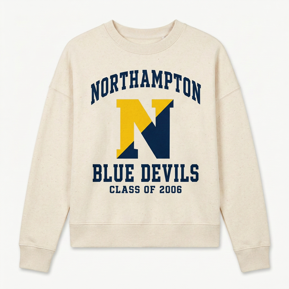 Women's Crew Neck Sweatshirt Vintage